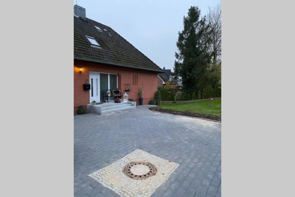 Schoene Wohnung Mit Garten Beim Outletcenter 5 Km Boostedt Exteriör bild